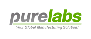 PureLabs Your Global Manufacturing Solution logo